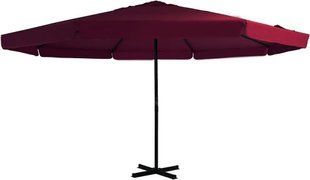 Elior Bordowy Parasol Ogrodowy Z Podstawą Vanta TOOLBit-CN-306339 фото