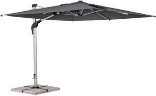 Parasol Ogrodowy Bolzano Kwadratowy 3M x Antracyt Stalowa Podstawa TOOLBit-CN-306341 фото