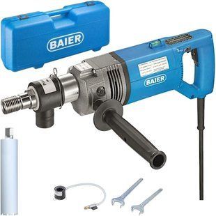 Дриль BAIER BDB 825 Wiertnica na mokro i sucho do 200mm 1800W + korona 82mm TOOLBit-CN-209500 фото